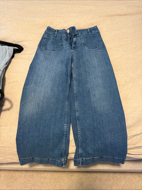 Maeve Denim - Maeve Wide-Leg High-Rise Jeans - Vintage Blue